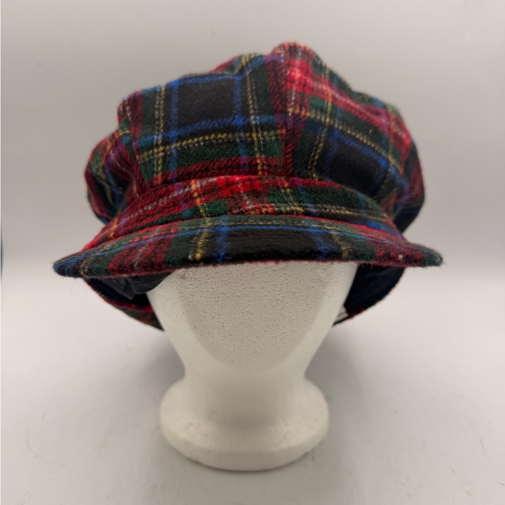 Lloyd Tartan Plaid Newsboy / Baker Boy Hat – 57 cm - Picture 2 of 5